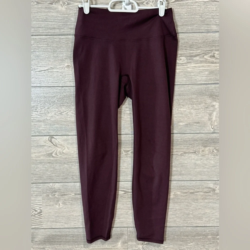 Savvi Leggings, Medium, Dark Wine Color, Soft & Buttery Smooth - Picture 7 of 7
